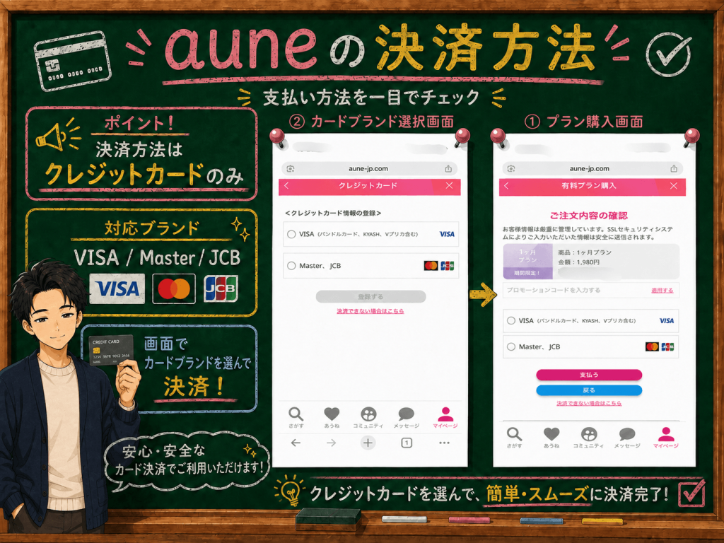 aune決済方法